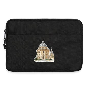 Oxford Radcliffe Camera University Stadtaufkleber - Laptoptasche 13" - Schwarz - Vorne