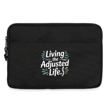 Lizenzierter DC-Wirbelsäulenausrichtungspraktiker - Laptoptasche 13" - Schwarz - Vorne