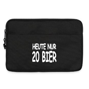 Bière - Sacoche pour ordinateur portable 13 pouces - noir - Devant