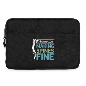 Licensed Clinical Specialist Spinal Wellness Gear  - Laptop bag 13" - black - Front