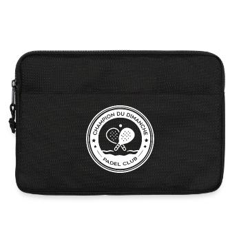 Champion Du Dimanche Padel Badge - Sacoche pour ordinateur portable 13 pouces - noir - Devant