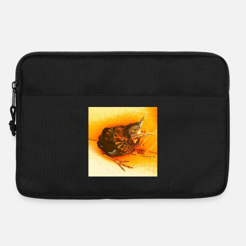 Hungry Blackbird - Laptop bag 13" - black