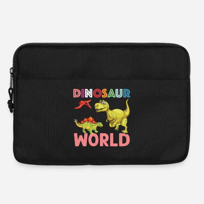 Dinosaur World nice - Laptoptasche 13" - Schwarz