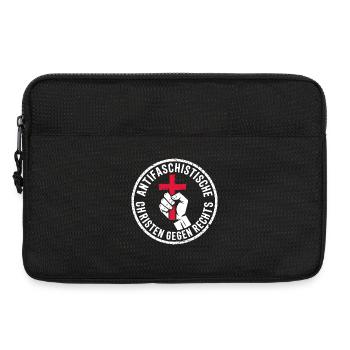 Anti-fascist Catholics against the right - Laptop bag 13" - black - Front