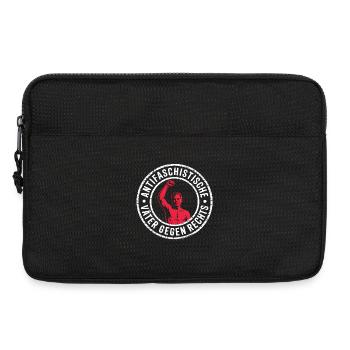 Anti-Fascist Fathers Against the Right - Pride Logo - Laptop bag 13" - black - Front