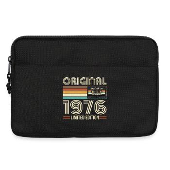 Original 1976 Vintage Vintage Anniversaire Rétro - Sacoche pour ordinateur portable 13 pouces - noir - Devant