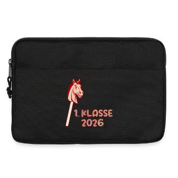 1st Grade 2026 Hobby Horsing Student - Laptop bag 13" - black - Front