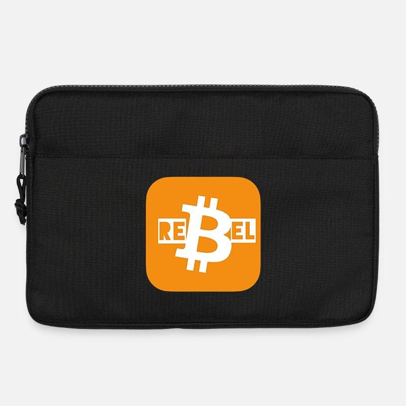 Bitcoin Rebel - Laptoptasche 13" - Schwarz