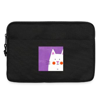 Katzenfreund - Laptoptasche 13" - Schwarz - Vorne