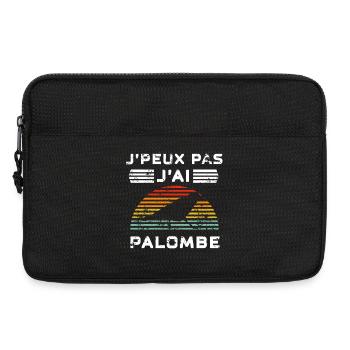I can't I have Palombe retro bow - Laptop bag 13" - black - Front