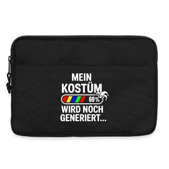 Le costume est encore en train d’être produit Carnaval de Cologne Carnaval - Sacoche pour ordinateur portable 13 pouces - noir - Devant