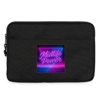 Pouvoir de la mi-vie - Sacoche pour ordinateur portable 13 pouces - noir - Devant