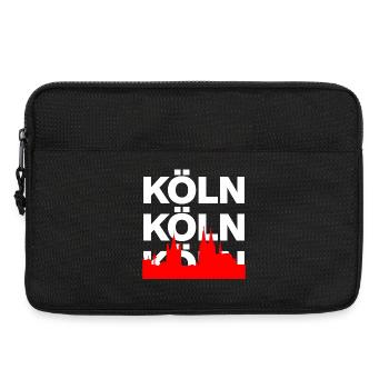 KÖLLE ES EIN JEFÖHL KÖLN DOMLIEBE RHEIN DOMSTADT - Laptop bag 13" - black - Front