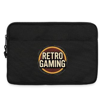 Retro Gaming - Laptop bag 13" - black - Front