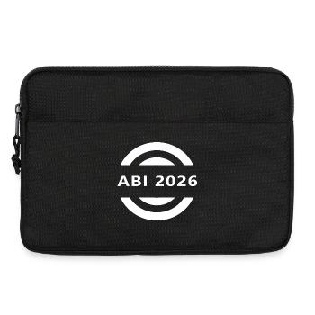 Abi 2026 - Laptoptasche 13" - Schwarz - Vorne