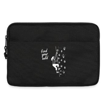 Femmes chemises de bloc – Trouvez vos marques - Sacoche pour ordinateur portable 13 pouces - noir - Devant