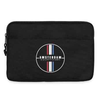 Amsterdam Coordinates - Laptop bag 13" - black - Front