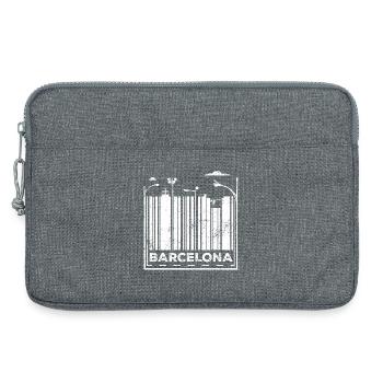 Barcelona City - Laptoptasche 13" - Grau meliert - Vorne