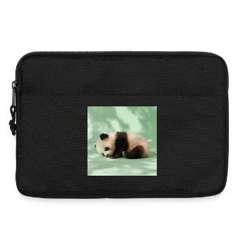 264 Pandas - Laptoptasche 13" - Schwarz - Vorne