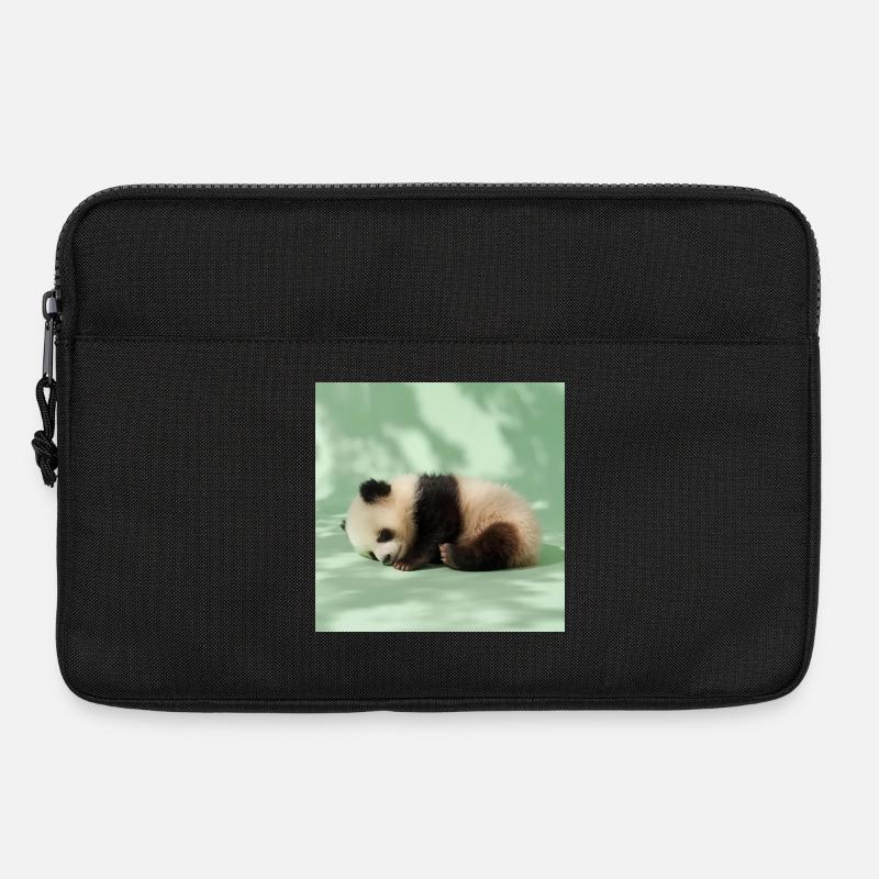 264 Pandas - Laptoptasche 13" - Schwarz