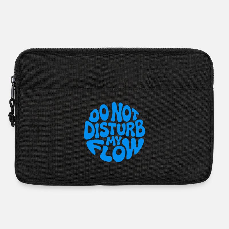 Do Not Disturb My Flow - Laptop bag 13" - black