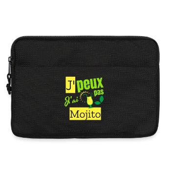 I can't I have a mojito - Laptop bag 13" - black - Front