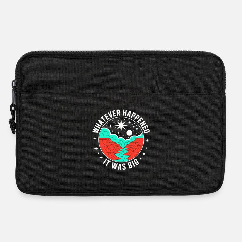 Whatever Happened It Was Big – Cosmic Scene - Laptoptasche 13" - Schwarz
