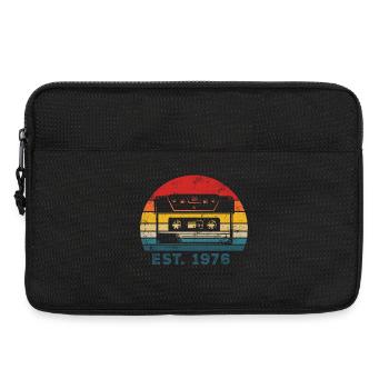 1976 50. Geburtstag - Laptoptasche 13" - Schwarz - Vorne