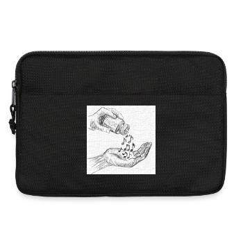 Music is my medicine  - Laptop bag 13" - black - Front