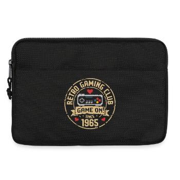 Vintage 1965 Anniversaire 1965 Cadeau 1965 - Sacoche pour ordinateur portable 13 pouces - noir - Devant
