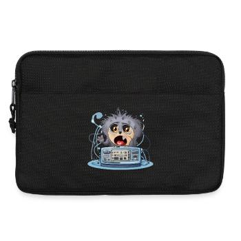 Cuddly Monster Boombox - Laptop bag 13" - black - Front