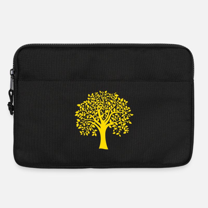 Icon Orange Jumbo Tree Print Silhouette - Laptoptasche 13" - Schwarz