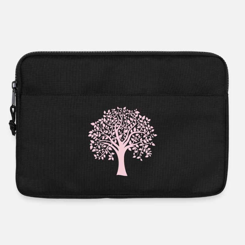 Icon Pink Jumbo Tree Print Silhouette - Laptoptasche 13" - Schwarz