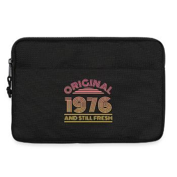 Vintage 1976 - Laptoptasche 13" - Schwarz - Vorne