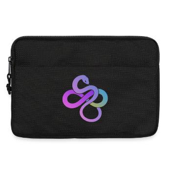 Colorful Infinity Loop - Laptop bag 13" - black - Front