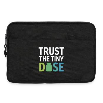 Équipement professionnel Homeopathy Trust The Tiny Dose - Sacoche pour ordinateur portable 13 pouces - noir - Devant