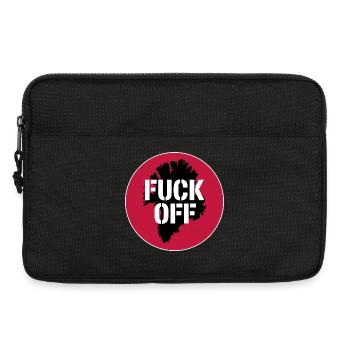 Va te faire foutre! - Groenland / Grønland - Sacoche pour ordinateur portable 13 pouces - noir - Devant
