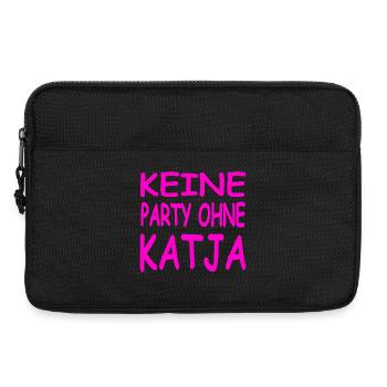 Katja - Laptoptasche 13" - Schwarz - Vorne