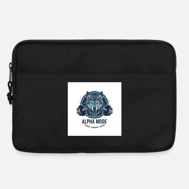 ALPHA_MODE_WOLF - Laptop bag 13" - black
