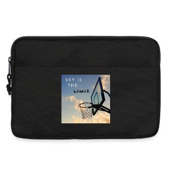 Sky Is The Limit Hoops - Laptop bag 13" - black - Front