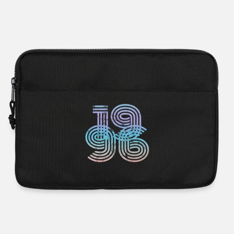 1996 Vintage - Laptoptasche 13" - Schwarz