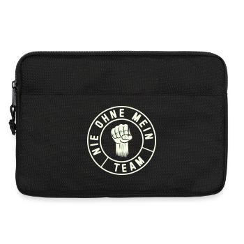 My Team Fist Emblem - Laptop bag 13" - black - Front