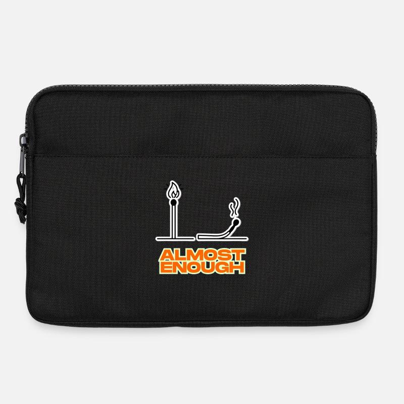 Almost enough - Laptoptasche 13" - Schwarz