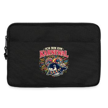 Karneval 2026 Geburtstag Geschenk Alaaf - Laptoptasche 13" - Schwarz - Vorne