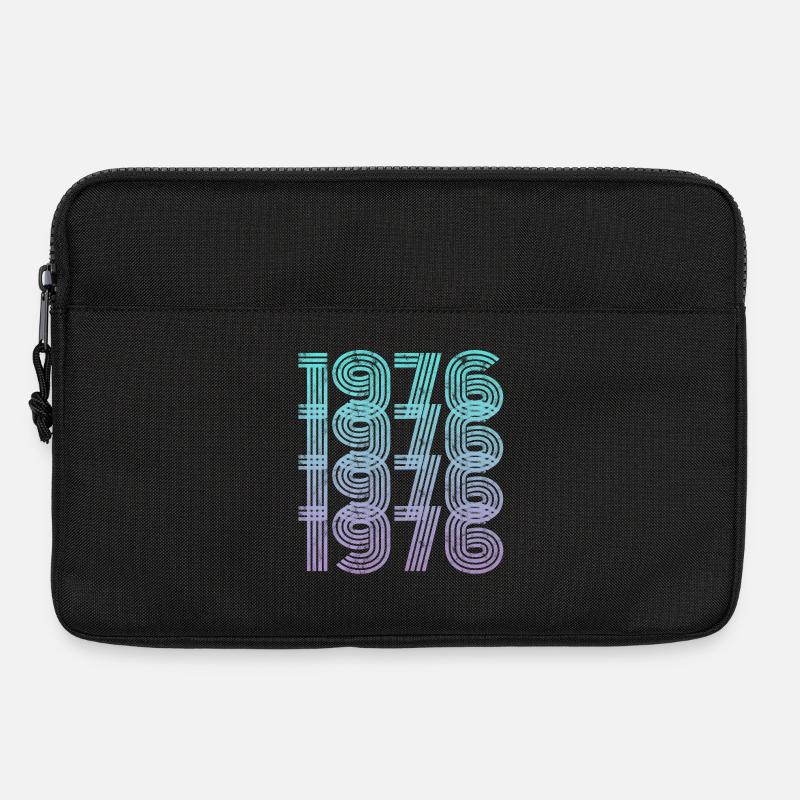 Vintage 1976 - Laptoptasche 13" - Schwarz