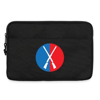 Chasse - Chasseur - Sacoche pour ordinateur portable 13 pouces - noir - Devant