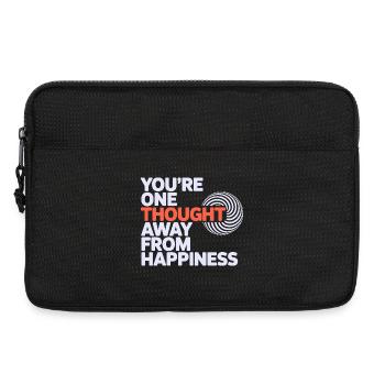 Hypnotiseur einen Gedanken entfernt von Happiness Pro - Laptoptasche 13" - Schwarz - Vorne