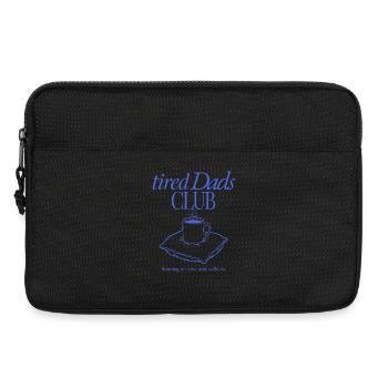 Café du Club des Papas Fatigués - Sacoche pour ordinateur portable 13 pouces - noir - Devant