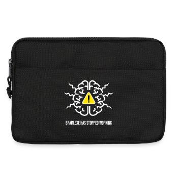 BRAIN.EXE HAT AUFGEHÖRT ZU FUNKTIONIEREN – Gehirnversagen BL - Laptoptasche 13" - Schwarz - Vorne
