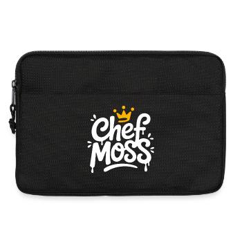 Logo de la couronne Chef Moss - Sacoche pour ordinateur portable 13 pouces - noir - Devant